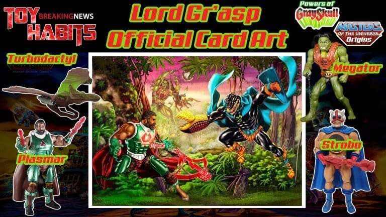 Lord Gr'asp MOTU Origins Official Card Art Reveal Teases Strobo & More