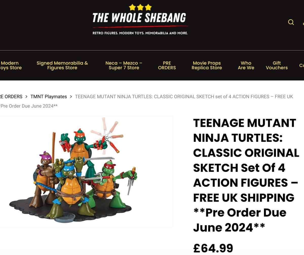 Teenage-Mutant-Ninja-Turtles-Original-Sketch-The-Whole-Shebang-Preorder