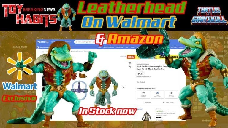 Leatherhead Turtles of Grayskull Deluxe on Walmart & Amazon