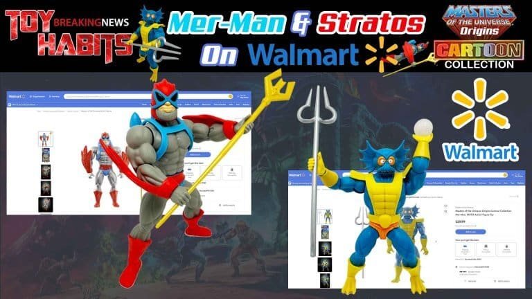 Mer-Man and Stratos MOTU Origins Cartoon Collection on Walmart
