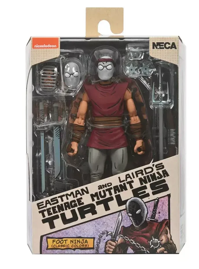 NECA Teenage Mutant Ninja Turtles Mirage Comics Foot Ninja 2