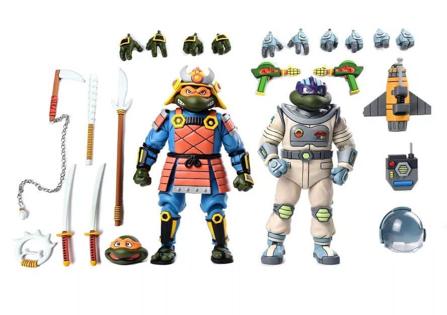 NECA-Teenage-Mutant-Ninja-Turtles-Space-Adventure-&-Samurai-Turtles-1
