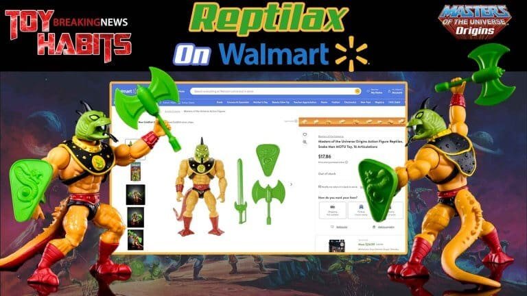 Reptilax MOTU Origins on Walmart