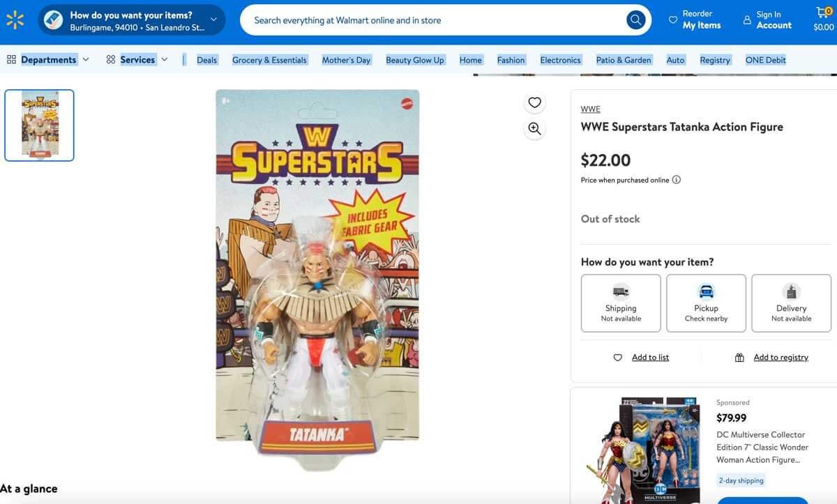 Tatanka-WWE-Superstars-Series-10-Walmart-Listing