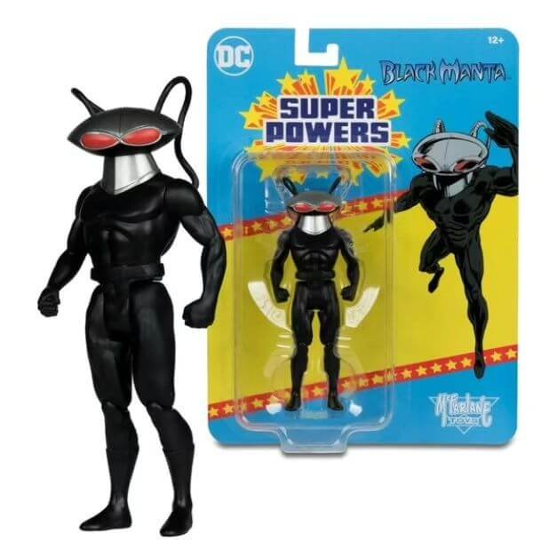 Black Suit Black Manta McFarlane Super Powers