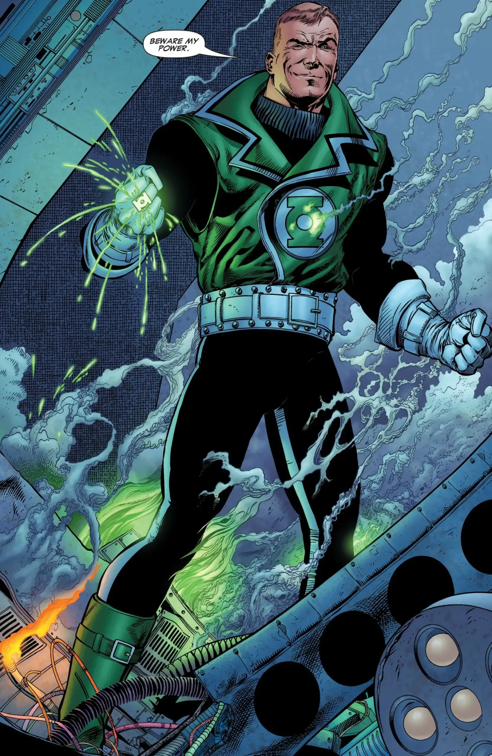 Green Lantern Guy Gardner comic