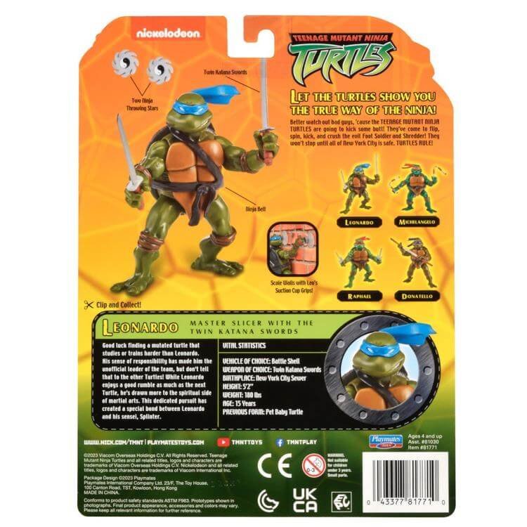 Leonardo Teenage Mutant Ninja Turltes 2003 Classic 5
