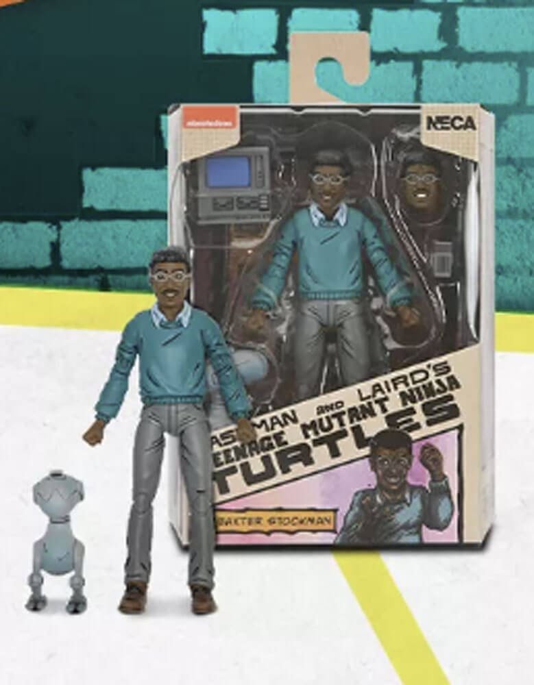 NECA-Teenage-Mutant-Ninja-Turtles-Mirage-Comics-Baxter-Stockman 2