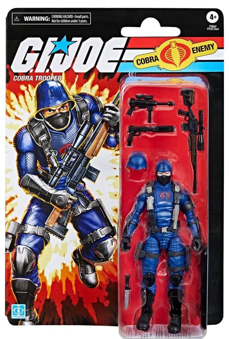 GI Joe Classified Retro Cobra Trooper Cardback