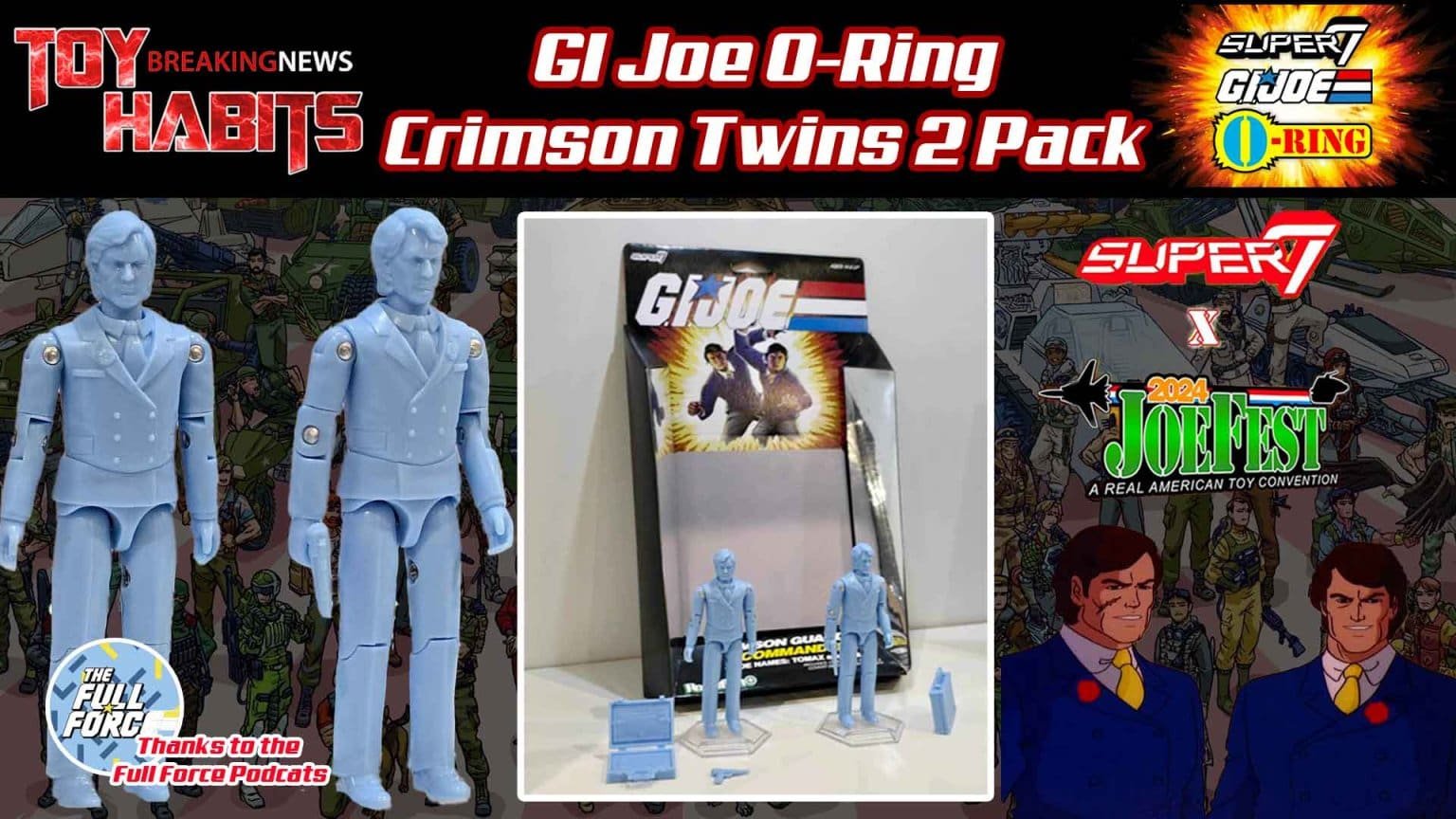 GI Joe Duke - Super7 O-Ring ReAction Edition - Figurine Neuve Sous Blister