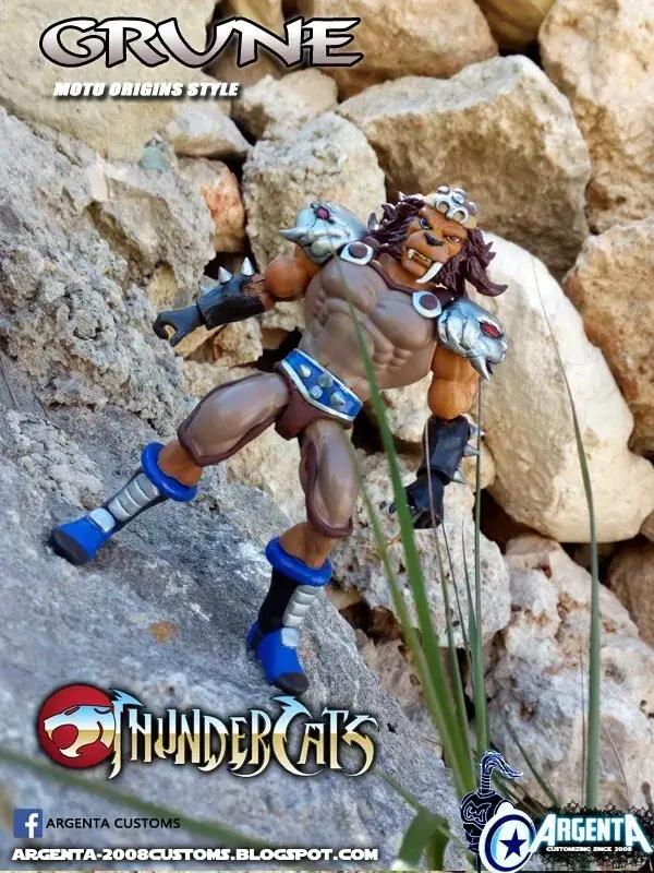 Grune MOTU Origins ThunderCats Crossover Concept