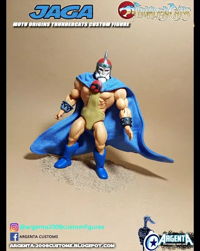 Jaga MOTU Origins ThunderCats Crossover Concept