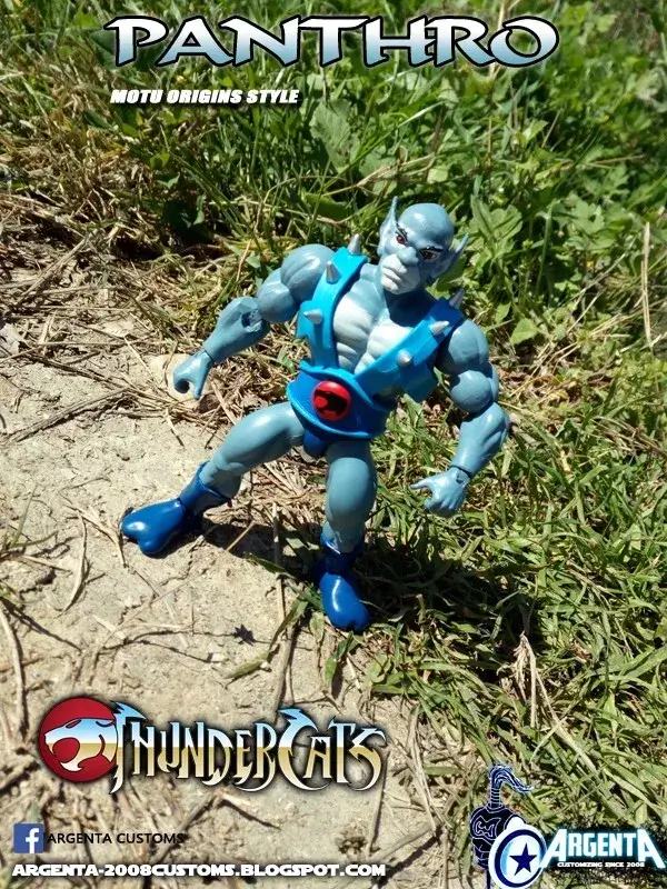 Panthro MOTU Origins ThunderCats Crossover Concept