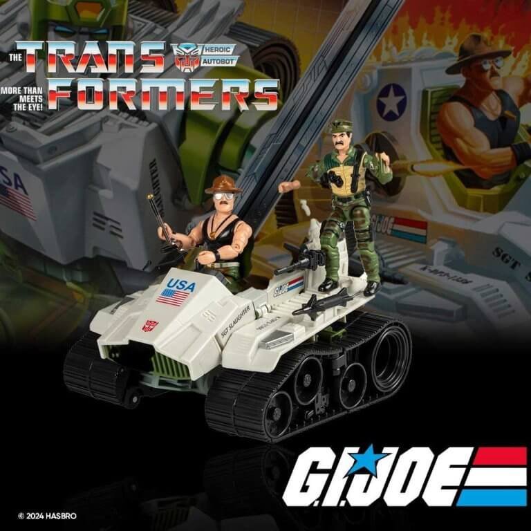 Triple T Kup GI Joe Transformers Crossover SDCC 2024 Reveal & Preorder