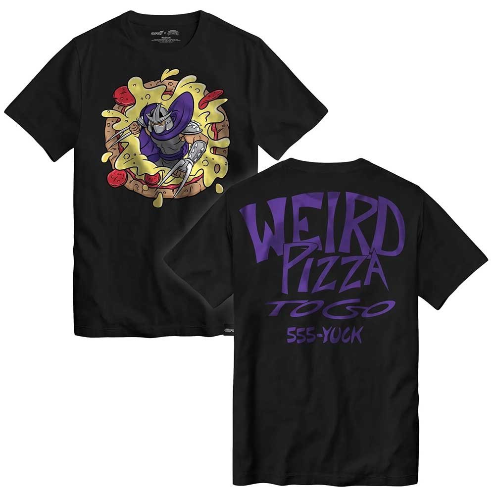 Shredder-(Weird-Pizza-To-Go)-T-Shirt