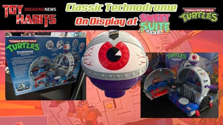 Technodrome-TMNT-Playmates-Classics-Amazon-Exclusive-on-Display-at-Sweet-Suite-2024