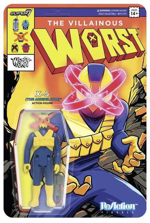 The-Worst-ReAction-Figures-Wave-05-(Mutant-Team)---X5-(The-Annihilator)