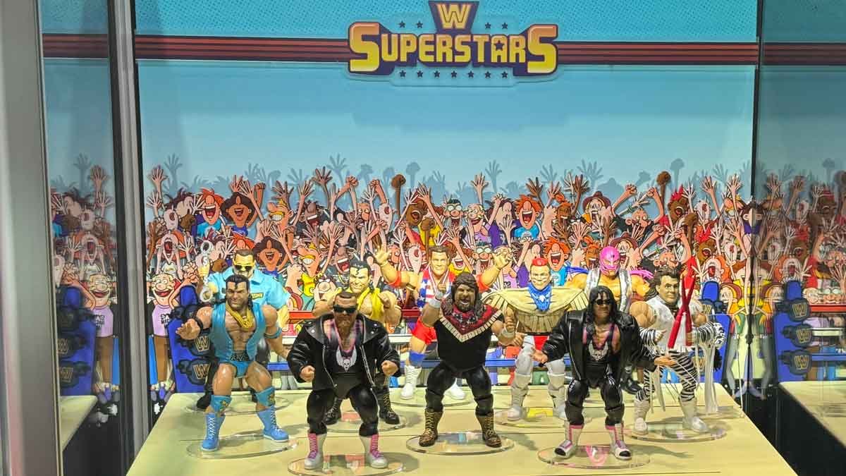 WWE-Superstars-Bret-Hart-Jim-The-Anvil-Neidhart-Cactus-Jack-SDCC-2024-Day-1