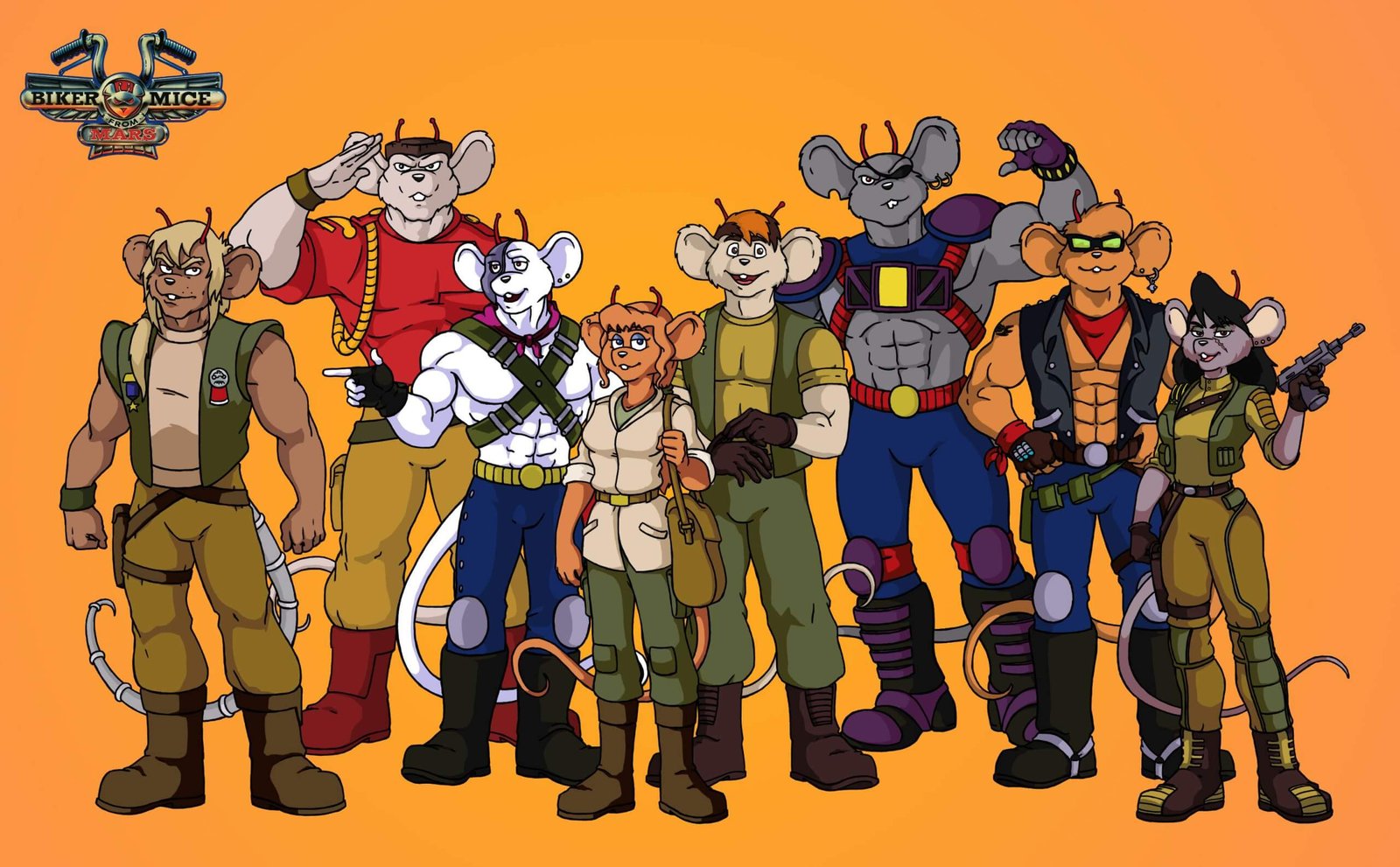 Biker Mice Cartoon