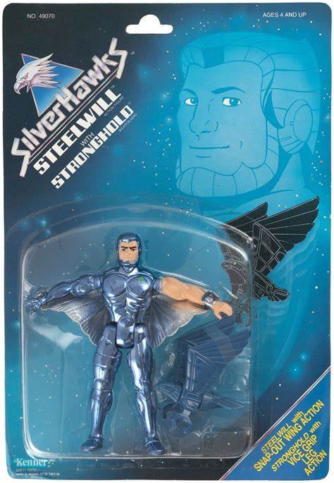 Silverhawks Vintage Steelwill Carded