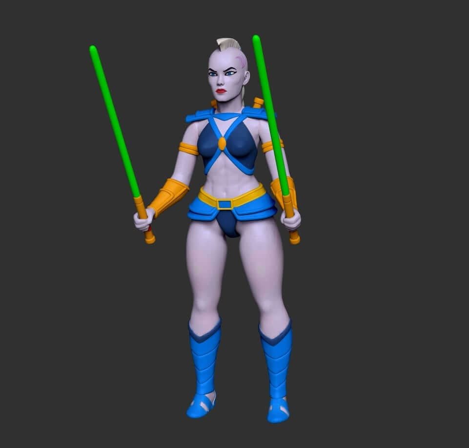 Huntara Masters of the Universe Origins Concept 1