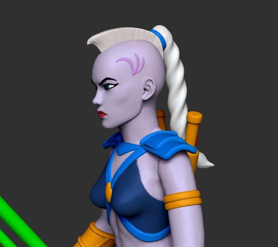 Huntara Masters of the Universe Origins Concept 2