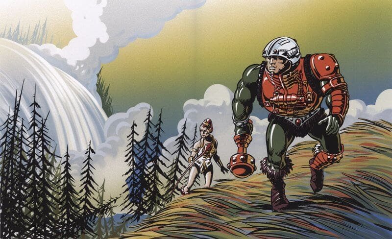 Man-At-Arms Vintage MAsters of the Universe Card Art Errol McCarthy