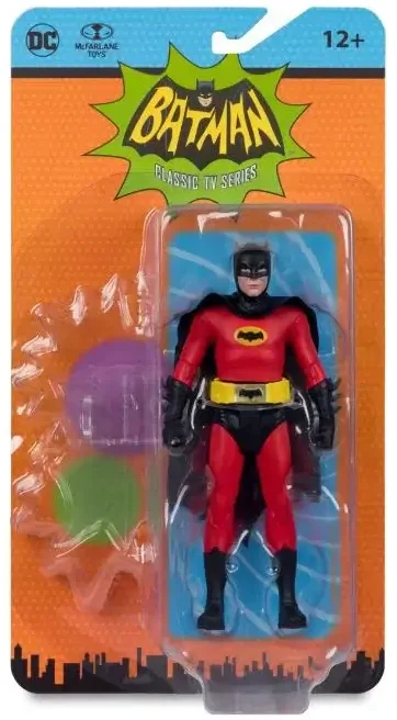 Red Batman' Fall 2024 Wave Mcfarlane Batman 66 package