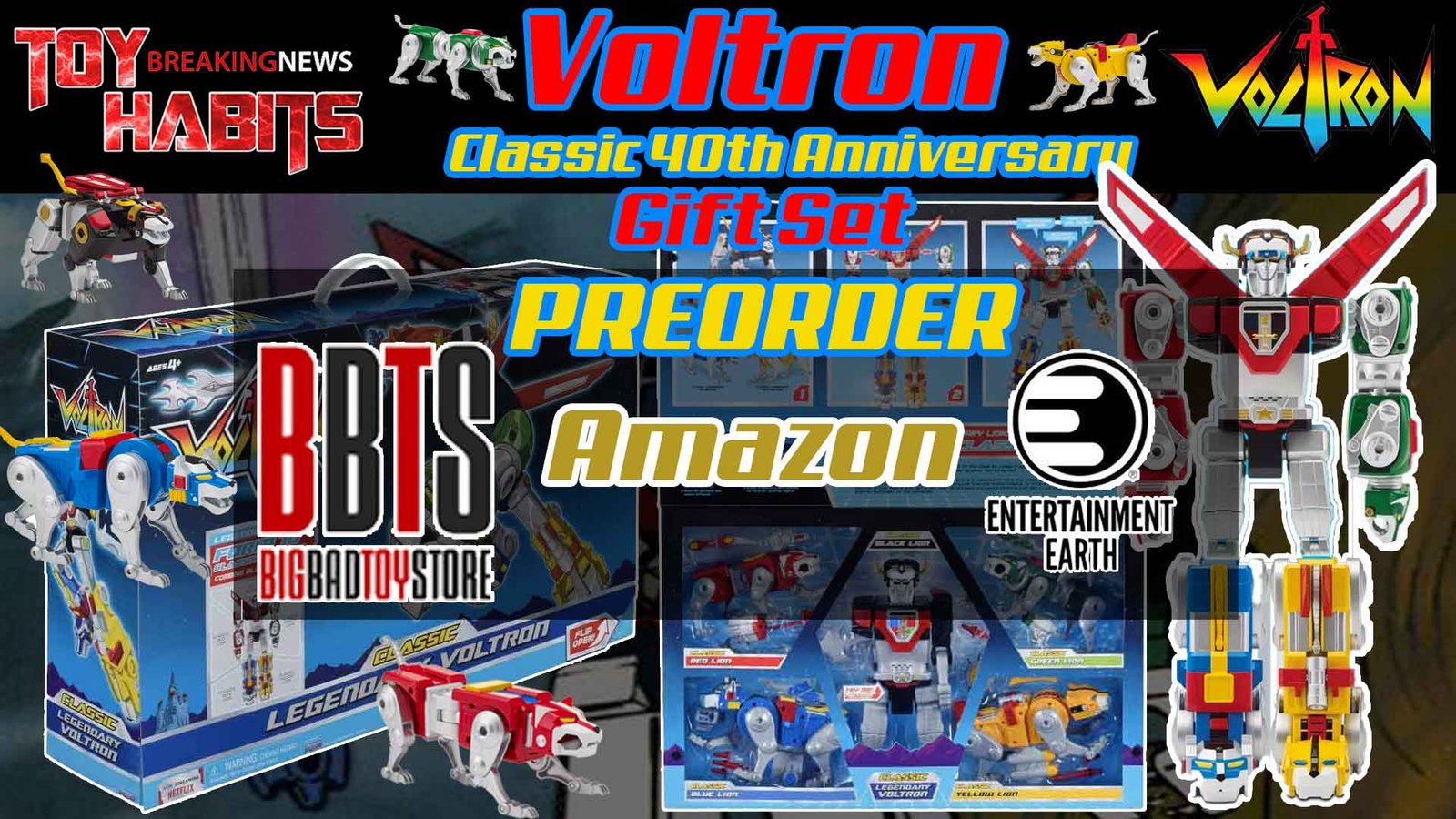 Voltron-Classic-40th-Anniversary-Lions-EE-BBTS-AMAZON-Preorder