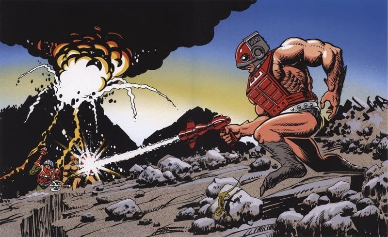 Zodac Vintage Masters of the Universe Card Art Errol McCarthy