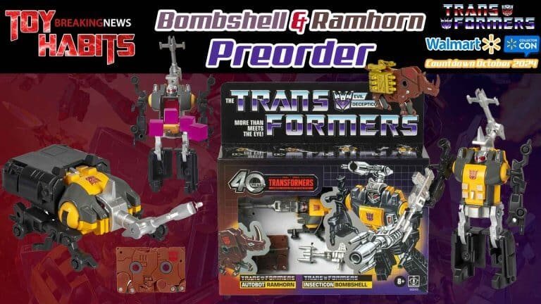 Bombshell-&-Ramhorn-G1-Transformers-40th-Anniversary-Preorder-Walmart-Collector-Con-October-2024-Countdown