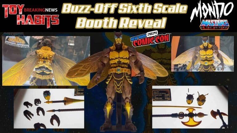Mondo Buzz-Off MOTU Sixth Scale NYCC 2024 Booth Reveal
