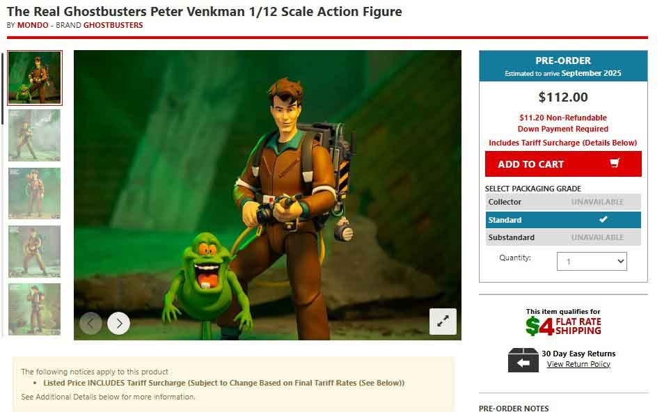 Mondo-The-Real-Ghostbusters-Peter-Venkman-BBTS-listing