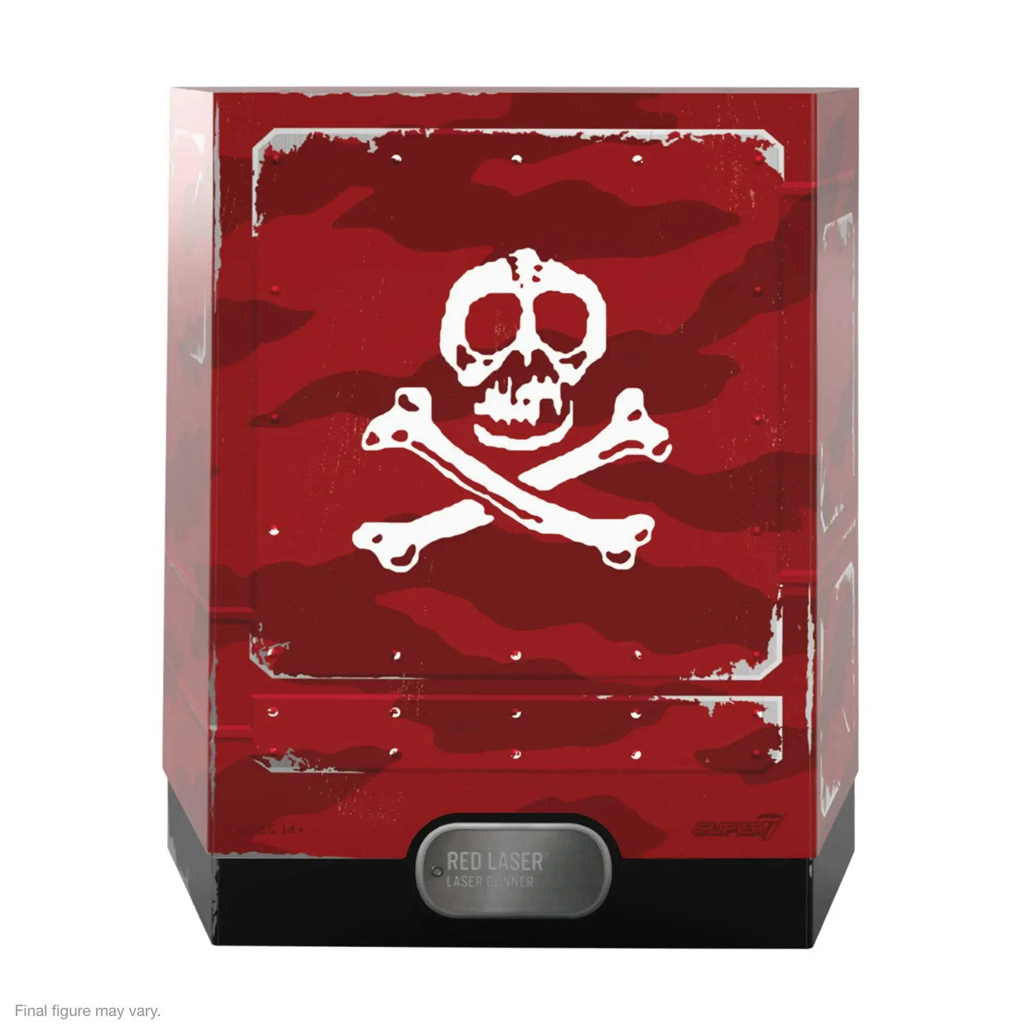 Red Laser Super7 GI Joe Ultimates Box Slip Cover