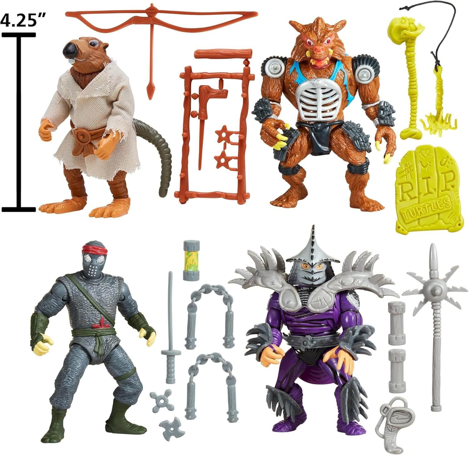 TMNT Mutant Movie Star 4-Pack 2