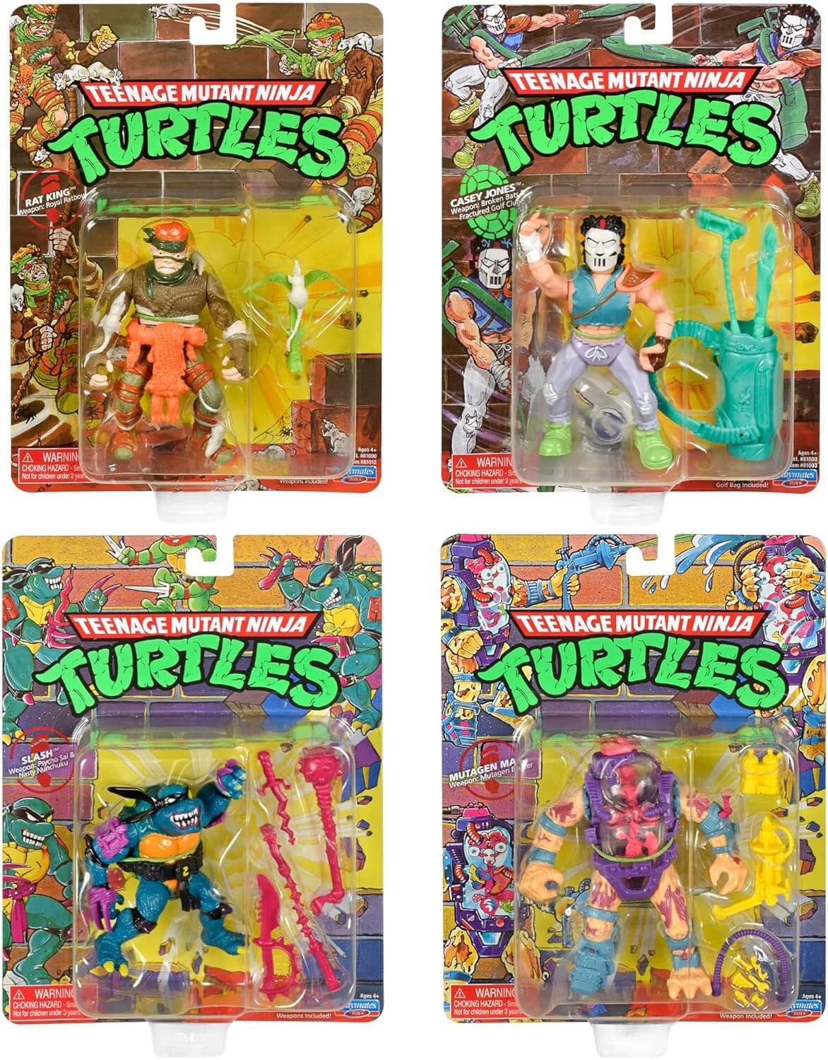 TMNT MutantClassic Wave 3 4-Pack 3
