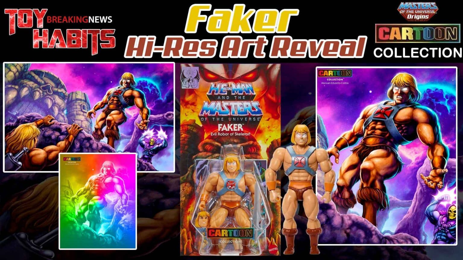 Les Maitres de l'Univers Origins Cartoon Collection - Filmation Faker