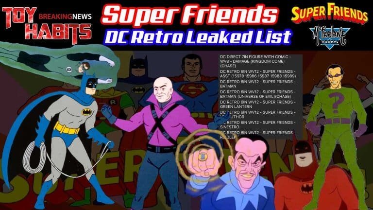 McFarlane DC Retro Super Friends Leaked List