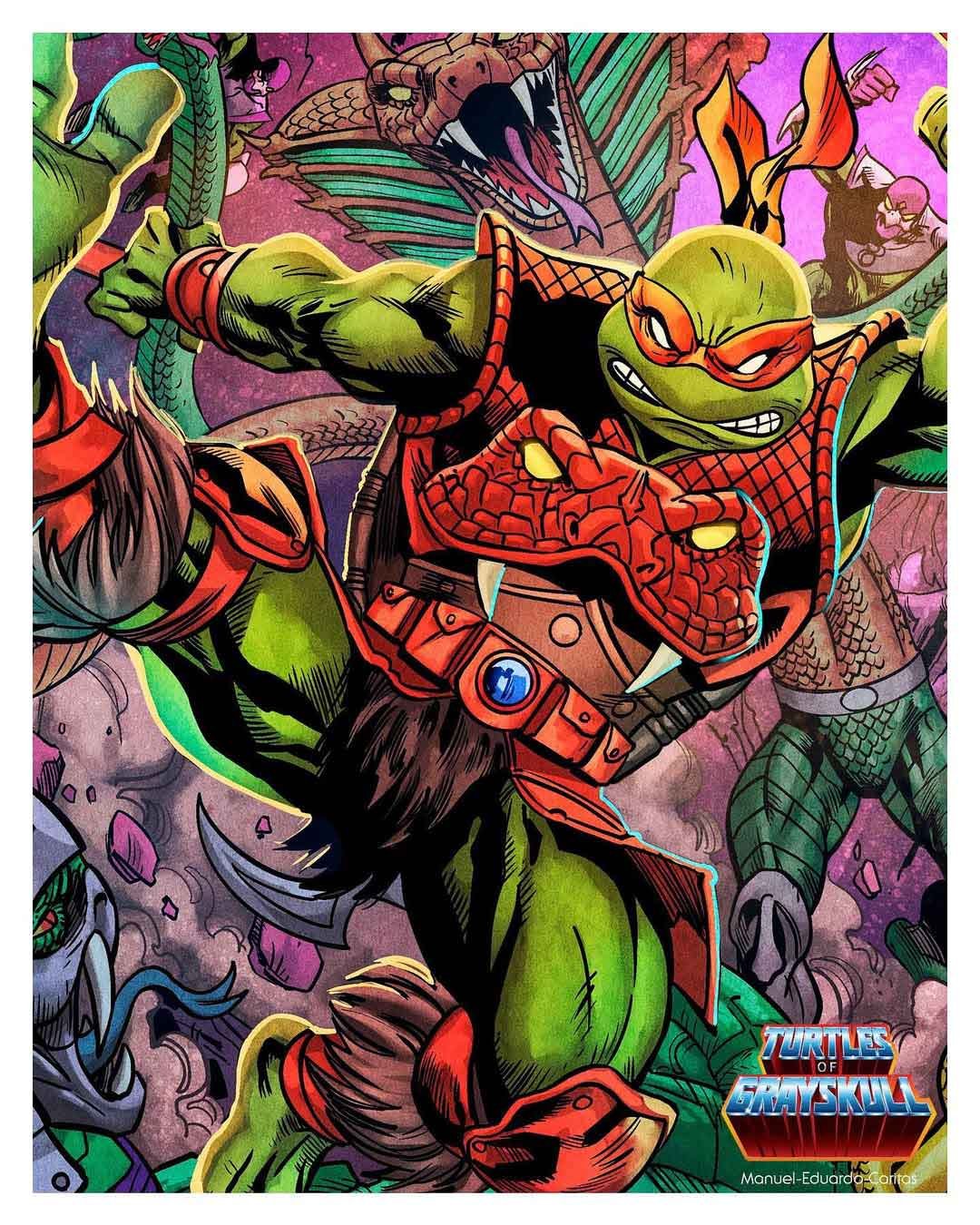 Michaelangelo-Turtles-of-Grayskull-Wave-6-Hi-Res-Art-Reveal-1