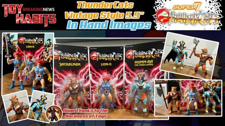 ThunderCats Super7 Vintage Style 5.5″ Wave 1 In Hand Images