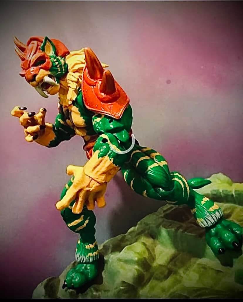 Thunder Battle Cat MOTU Origins ThunderCats Crossover Concept Bombstar 1