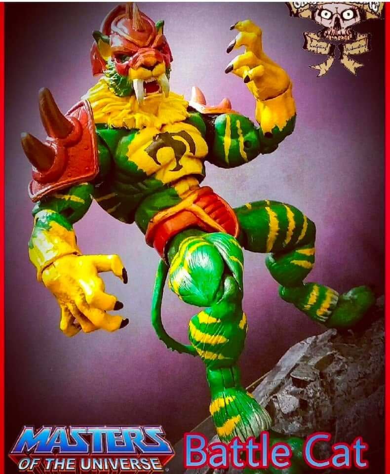 Thunder Battle Cat MOTU Origins ThunderCats Crossover Concept Bombstar 2