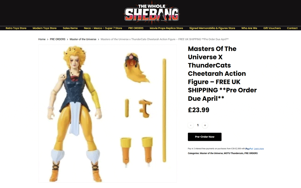 MOTU-ThunderCats-Cheetara-Whole-Shebang-Listing