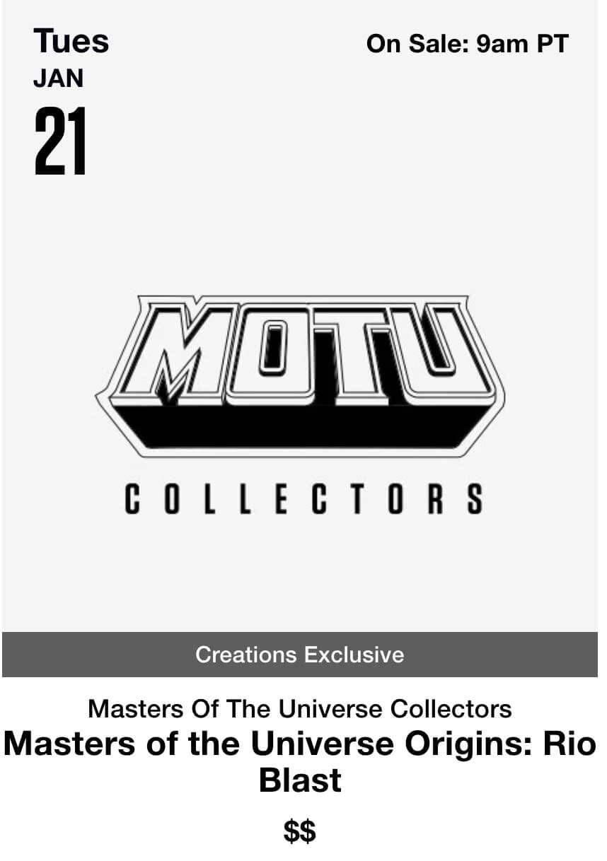 Rio-Blast-MOTU-Origins-Mattel-Creations-Exclusive-New-Preorder-Date