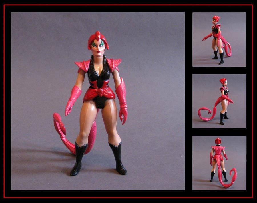 Scorpia MOTU Origins Cartoon Collection Concept
