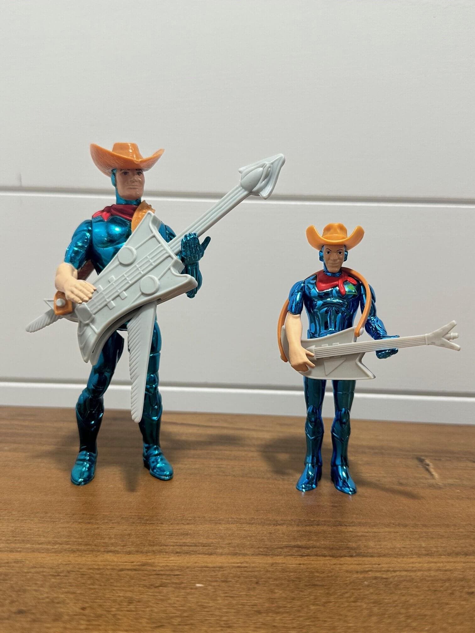 Super7 Silverhawks ReAction Wave 1 IH Bluegrass comparison front