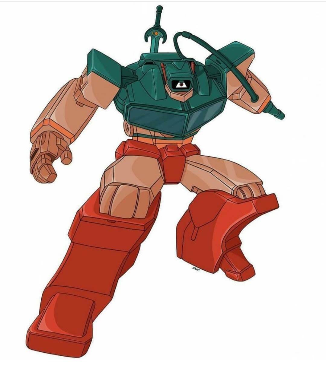 Tri-Klops Shockwave Masters of the Universe Transformers Crossover