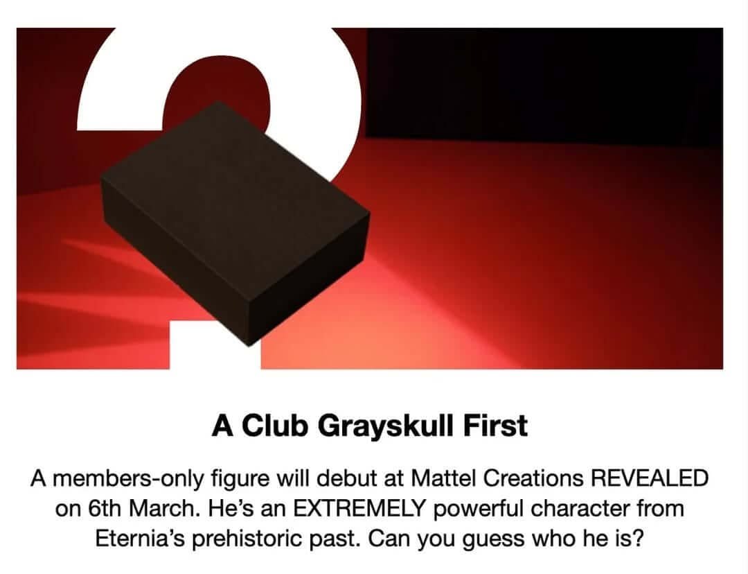 Club Grayskull MOTU Powers of Grayskull Tease