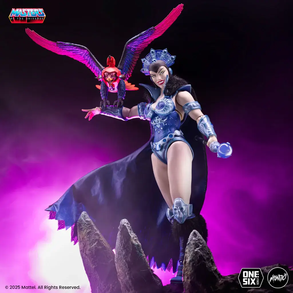Evil-Lyn Screeech Mondo Sixth Scale Masters of the Universe 1