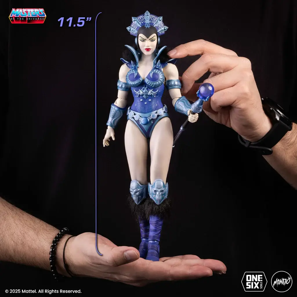 Evil-Lyn Screeech Mondo Sixth Scale Masters of the Universe 10